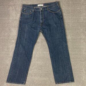 Levi's 505 Straight Fit Jeans Men's 40 x 32 fits 40 x 30 Blue Cotton 2011